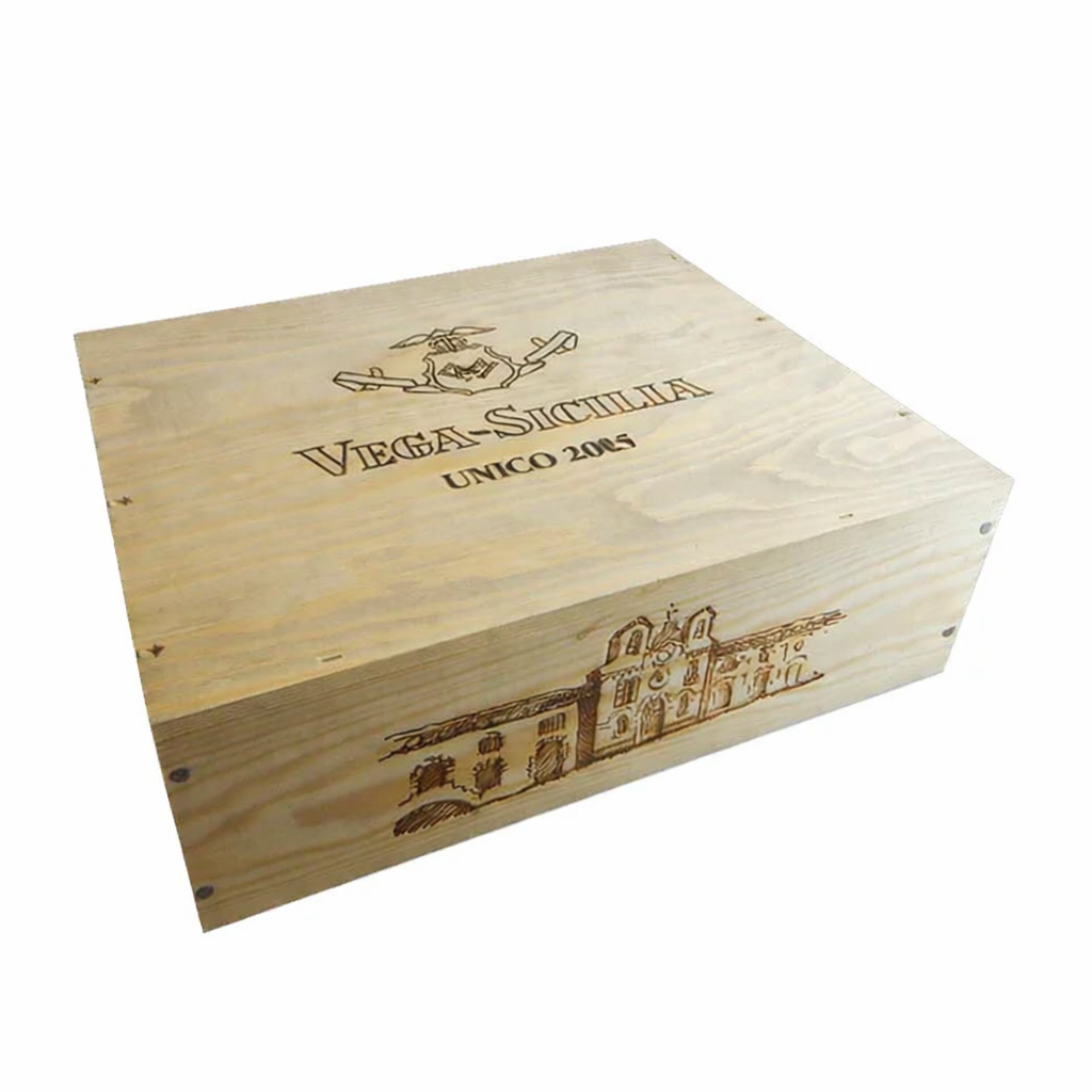 ESTUCHE VEGA SICILIA UNICO 2016 x3 botellas
