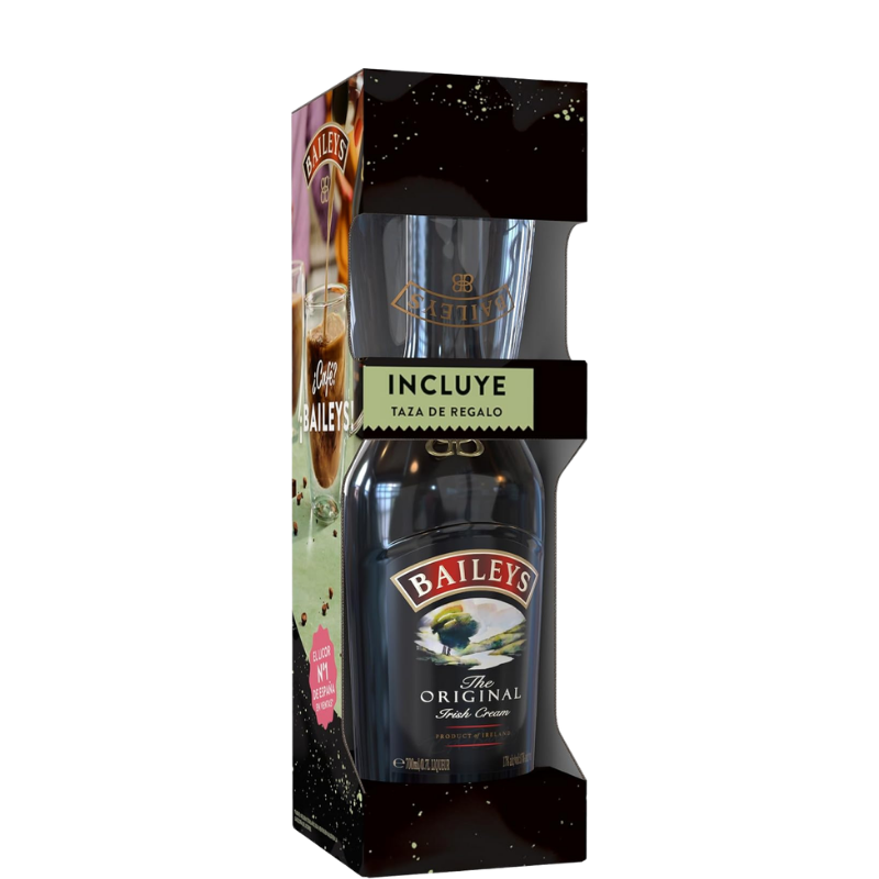 BAILEYS The Original + Taza cristal