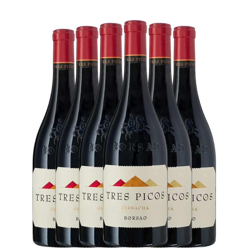 BORSAO TRES PICOS Garnacha 2022 x6 botellas