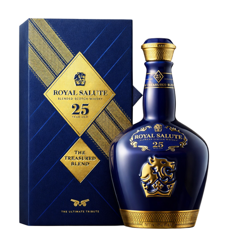 Bouteille de CHIVAS ROYAL SALUTE 25 Ans Le Précieux Blended