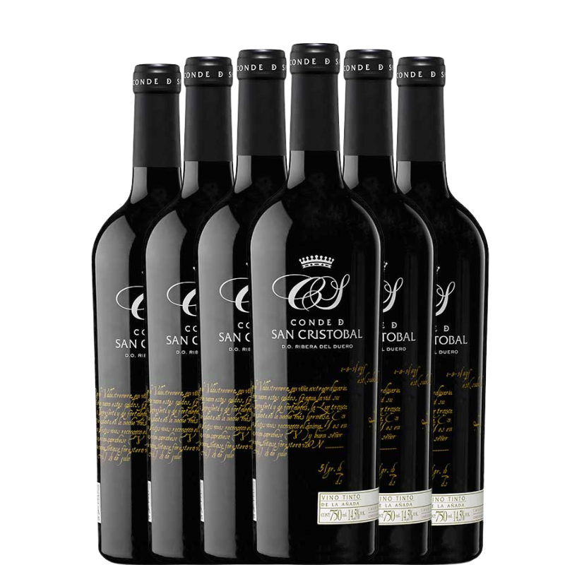 CONDE DE SAN CRISTOBAL Crianza 2022 x6 botellas