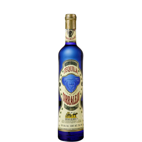 Bottle of Corralejo Reposado tequila