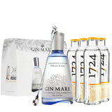 GIN MARE + 4 toniques 1724+ cuillère à café frisée