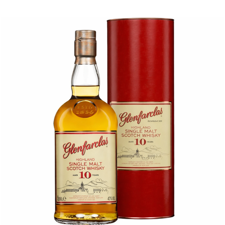 Bouteille de Glenfarclas 10 Ans avec étui