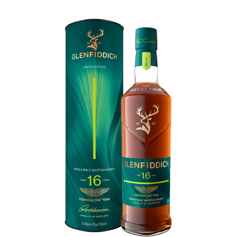 GLENFIDDICH 16 Años ASTON MARTIN FORMULA ONE™ TEAM 16 Release No.2 Limited Edition