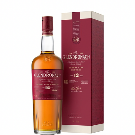 Glendronach 12 bouteilles avec étui
