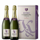 JUVÉ &amp; CAMPS Essential Purple Pack 2 bottles with case