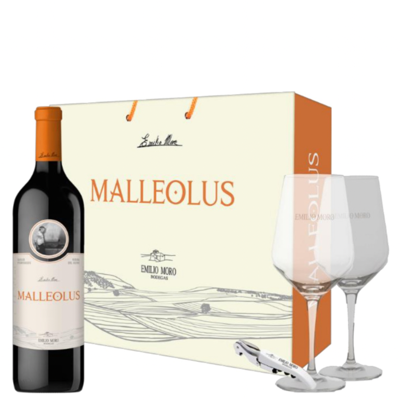 MALLEOLUS 2023 + 2 copas + abridor en Estuche con asa