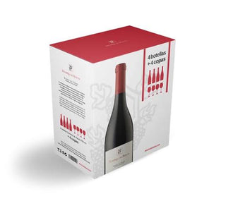 DOMINIO DE ATAUTA 2021 x4 bottles + 4 glasses