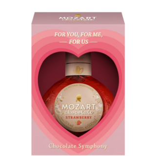 MOZART Chocolat Fraise + coffret coeur
