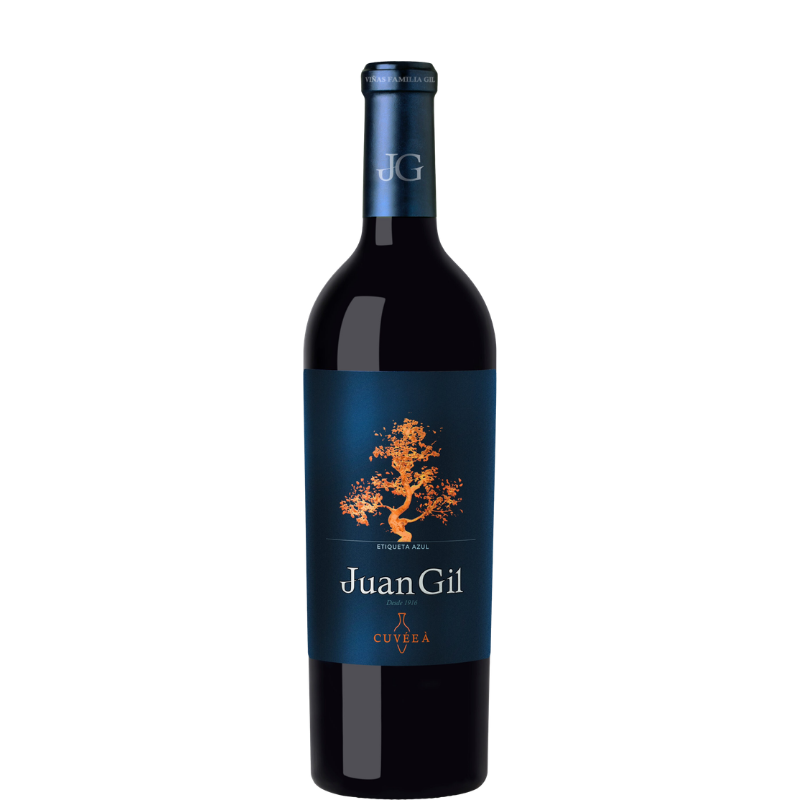 Bouteille de JUAN GIL Étiquette Bleue CUVÉE À 2022