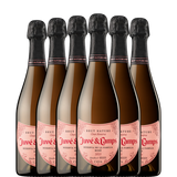 6 bouteilles de JUVE & CAMPS Réserve Familiale ROSÉ
