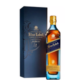 Bouteille de whisky Johnnie Walker Blue Label avec étui