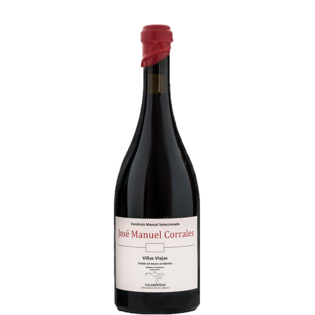 Botella de vino José Manuel Corrales 2023