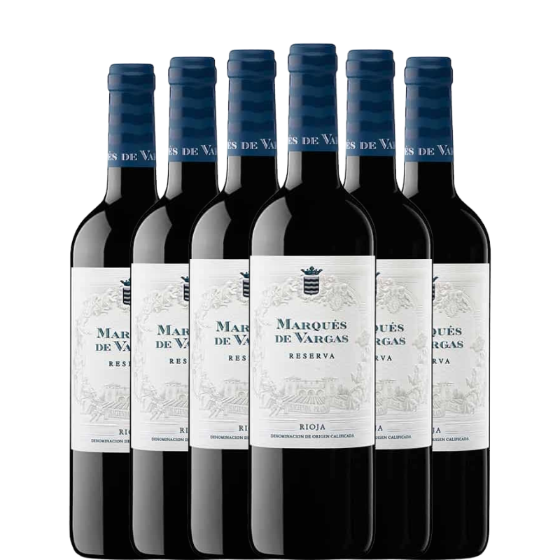 Six bouteilles de Maques de Vargas Reserva 2019