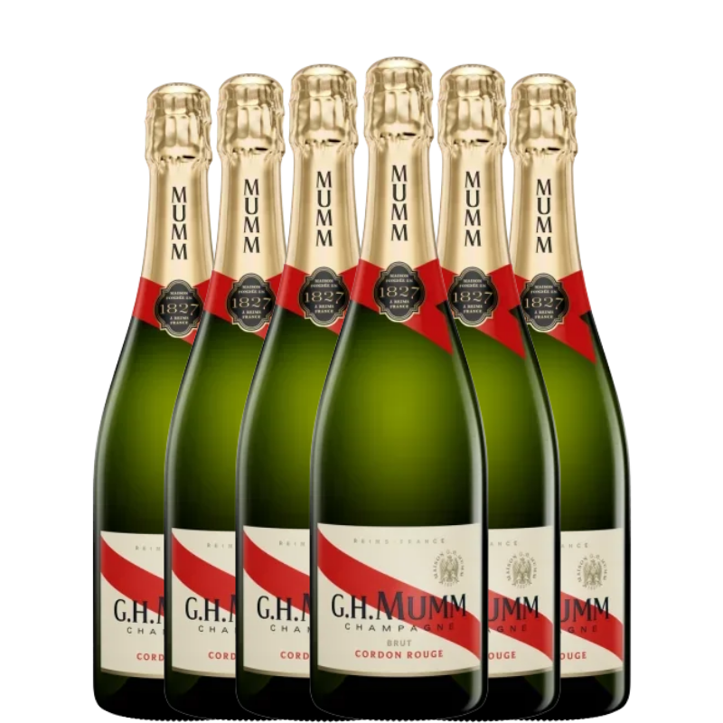 G.H.MUMM Cordon Rouge Brut x6 Botellas