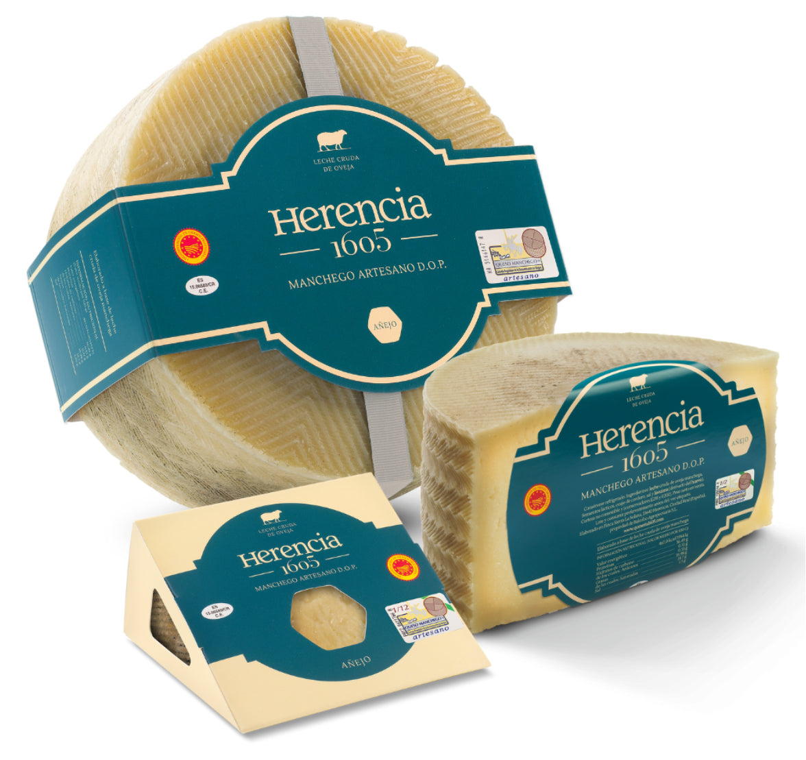 HERENCIA 1605 FROMAGE MANCHEGO Affinage minimum 10 mois