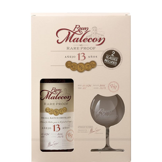 MALECON 13 Ans RARE BE 2006 + 2 Verres