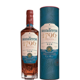Santa Teresa 1796 rum bottle with case