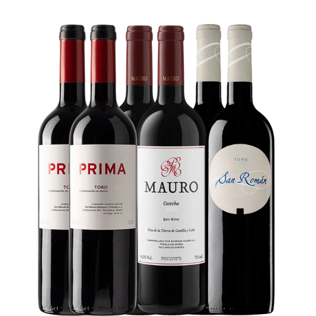 6 bouteilles de vin de la cave Mauro