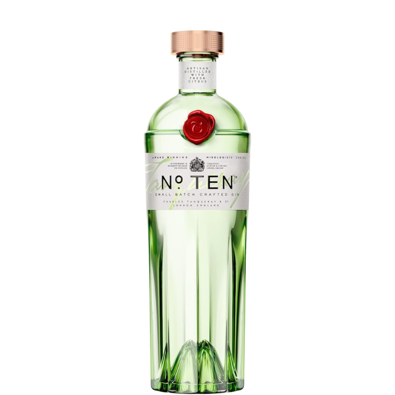 Bouteille de Tanqueray Dix