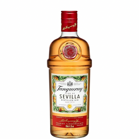 Bouteille de Tanqueray fleur de Séville