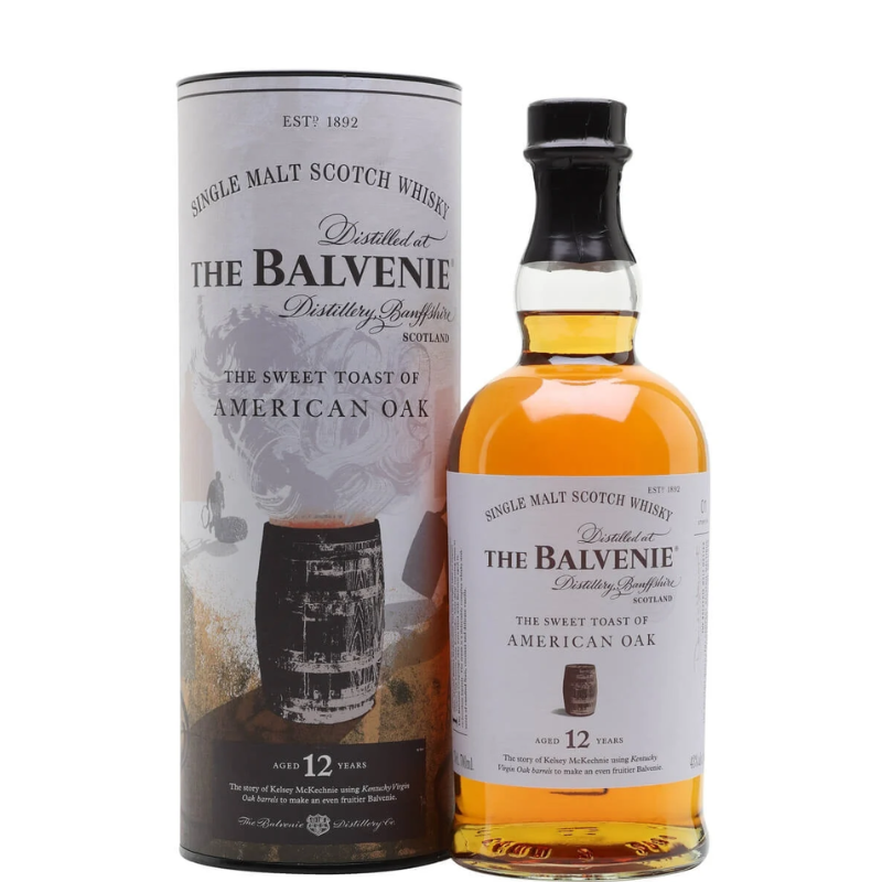 Le BALVENIE 12 Le doux toast du chêne américain
