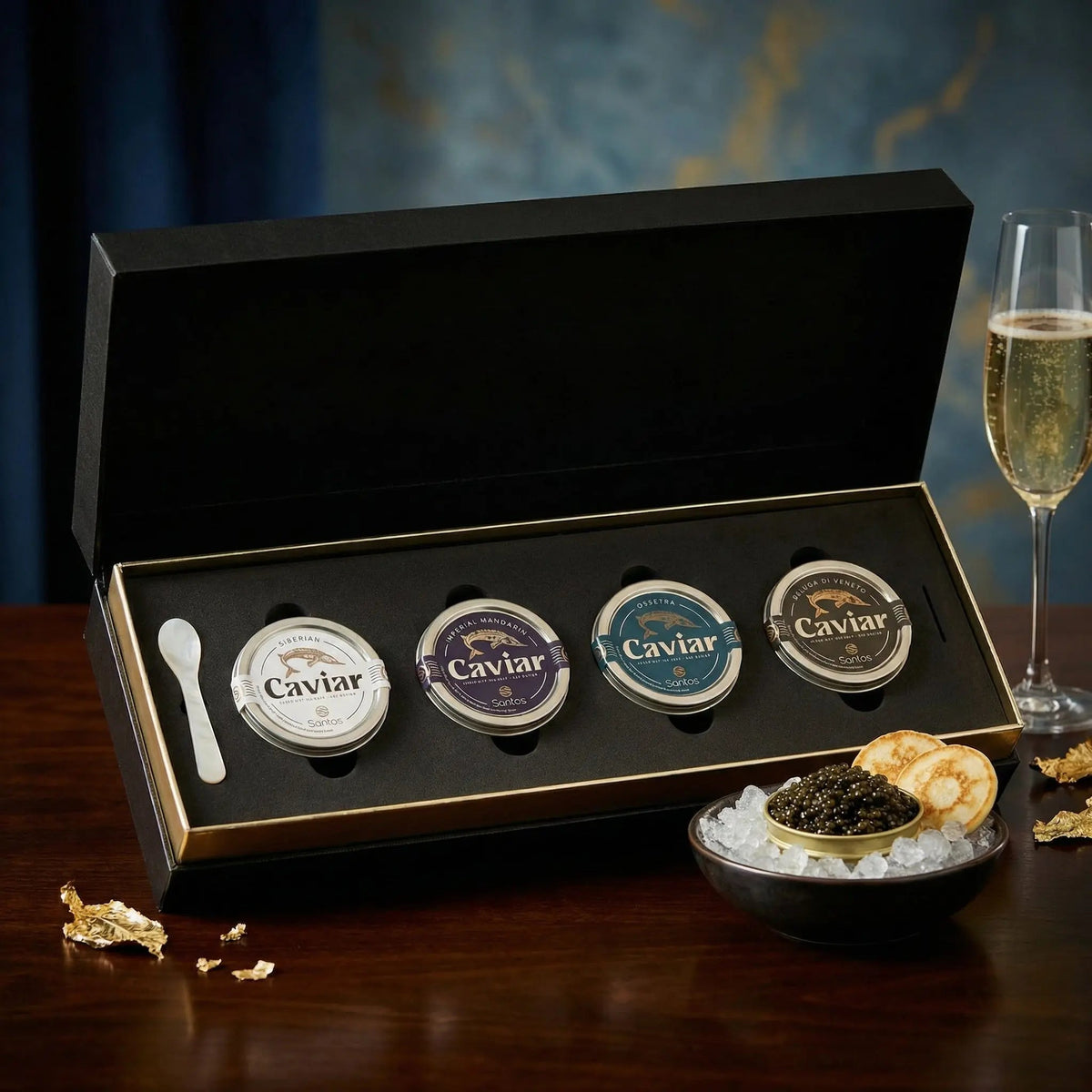 Caviar Tasting Gift Box - 4x50gr