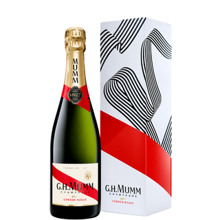 G.H.MUMM Cordon Rouge Brut + Case