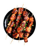 Brochettes d'agneau mauresque